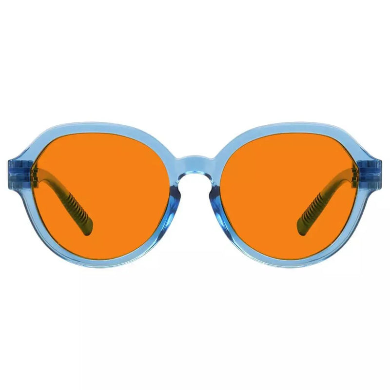 eyekeeper.com 100% Blue Blocking Orange Glasses Oversized Metalless Nighttime Eyewear R2317-B98 Eyeglasses