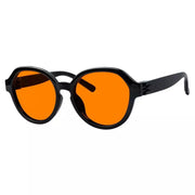 eyekeeper.com 100% Blue Blocking Orange Glasses Oversized Metalless Nighttime Eyewear R2317-B98 Eyeglasses