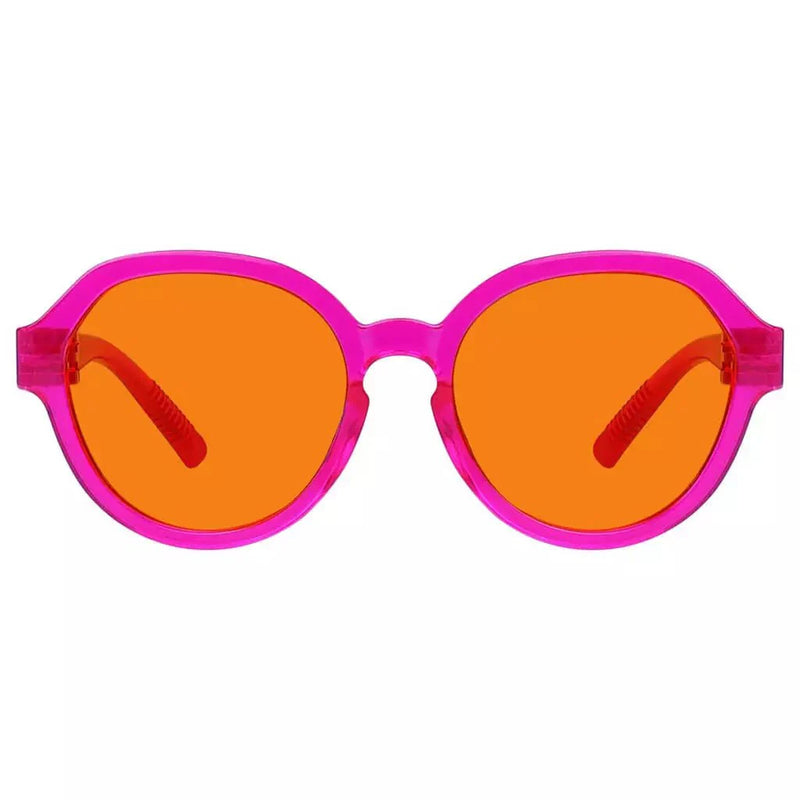 eyekeeper.com 100% Blue Blocking Orange Glasses Oversized Metalless Nighttime Eyewear R2317-B98 Eyeglasses