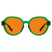 eyekeeper.com 100% Blue Blocking Orange Glasses Oversized Metalless Nighttime Eyewear R2317-B98 Eyeglasses