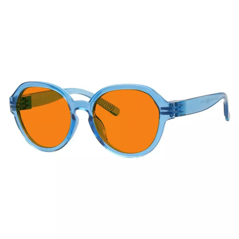 eyekeeper.com 100% Blue Blocking Orange Glasses Oversized Metalless Nighttime Eyewear R2317-B98 Eyeglasses
