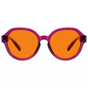 eyekeeper.com 100% Blue Blocking Orange Glasses Oversized Metalless Nighttime Eyewear R2317-B98 Eyeglasses