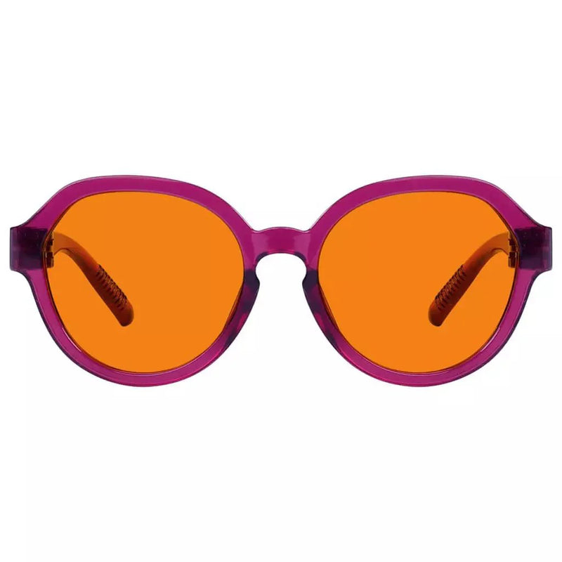 eyekeeper.com 100% Blue Blocking Orange Glasses Oversized Metalless Nighttime Eyewear R2317-B98 Eyeglasses