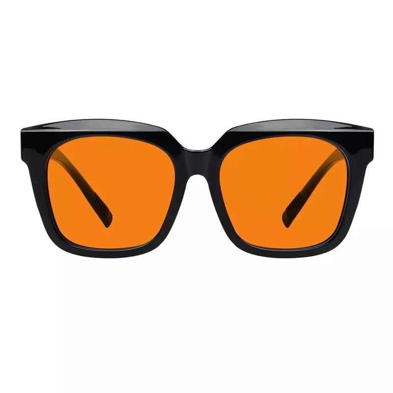 eyekeeper.com 100% Blue Blocking Orange Lens for Sleep Metalless Glasses R2144-B98 Eyeglasses
