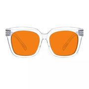 eyekeeper.com 100% Blue Blocking Orange Lens for Sleep Metalless Glasses R2144-B98 Eyeglasses