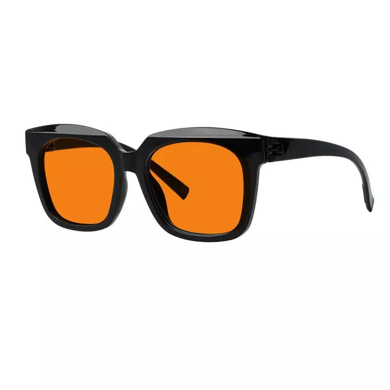 eyekeeper.com 100% Blue Blocking Orange Lens for Sleep Metalless Glasses R2144-B98 Eyeglasses