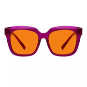 eyekeeper.com 100% Blue Blocking Orange Lens for Sleep Metalless Glasses R2144-B98 Eyeglasses