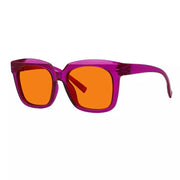 eyekeeper.com 100% Blue Blocking Orange Lens for Sleep Metalless Glasses R2144-B98 Eyeglasses