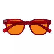 eyekeeper.com 100% Blue Blocking Orange Lens Square Metalless Glasses NR144-B98 Eyeglasses