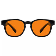 eyekeeper.com 100% Blue Blocking Orange Lens Square Metalless Glasses NR144-B98 Eyeglasses