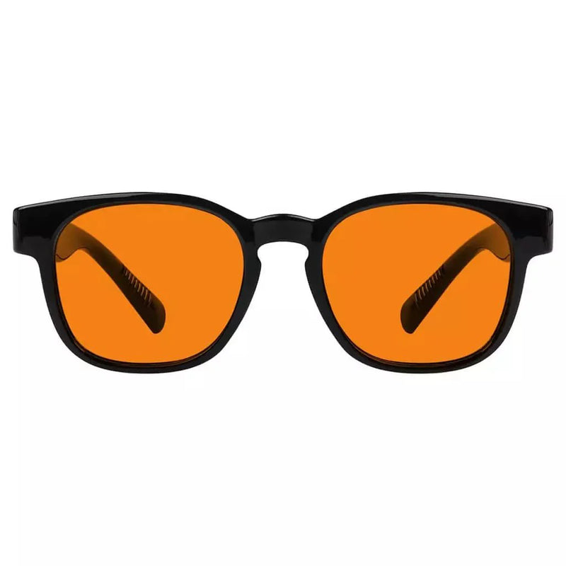 eyekeeper.com 100% Blue Blocking Orange Lens Square Metalless Glasses NR144-B98 Eyeglasses