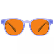 eyekeeper.com 100% Blue Blocking Orange Lens Square Metalless Glasses NR144-B98 Eyeglasses
