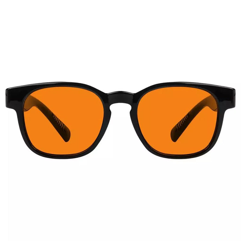 eyekeeper.com 100% Blue Blocking Orange Lens Square Metalless Glasses NR144-B98 Eyeglasses