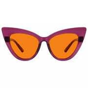 eyekeeper.com 100% Blue Light Blocking Orange Cat-eye Nighttime Glasses R2318-B98 Eyeglasses
