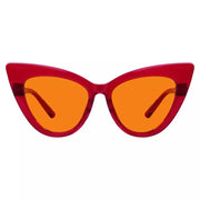 eyekeeper.com 100% Blue Light Blocking Orange Cat-eye Nighttime Glasses R2318-B98 Eyeglasses