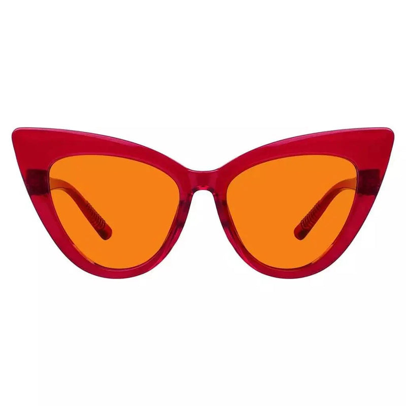 eyekeeper.com 100% Blue Light Blocking Orange Cat-eye Nighttime Glasses R2318-B98 Eyeglasses