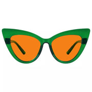 eyekeeper.com 100% Blue Light Blocking Orange Cat-eye Nighttime Glasses R2318-B98 Eyeglasses