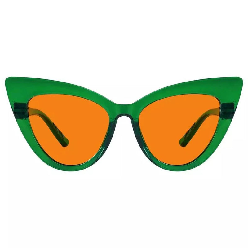 eyekeeper.com 100% Blue Light Blocking Orange Cat-eye Nighttime Glasses R2318-B98 Eyeglasses