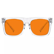 eyekeeper.com 100% Blue Light Blocking Orange Glasses Metalless Screwless Eyewear R2316-B98 Eyeglasses