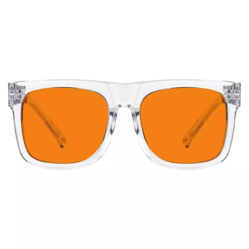 eyekeeper.com 100% Blue Light Blocking Orange Glasses Metalless Screwless Eyewear R2316-B98 Eyeglasses
