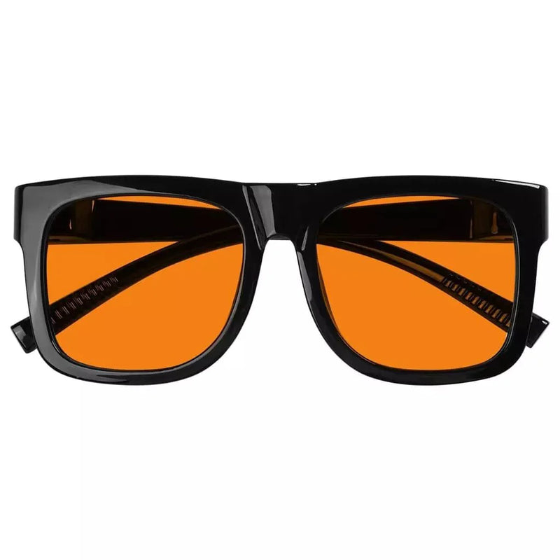 eyekeeper.com 100% Blue Light Blocking Orange Glasses Metalless Screwless Eyewear R2316-B98 Eyeglasses