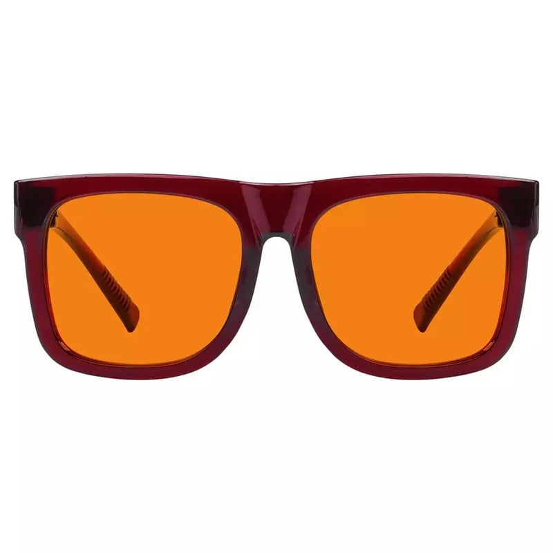 eyekeeper.com 100% Blue Light Blocking Orange Glasses Metalless Screwless Eyewear R2316-B98 Eyeglasses