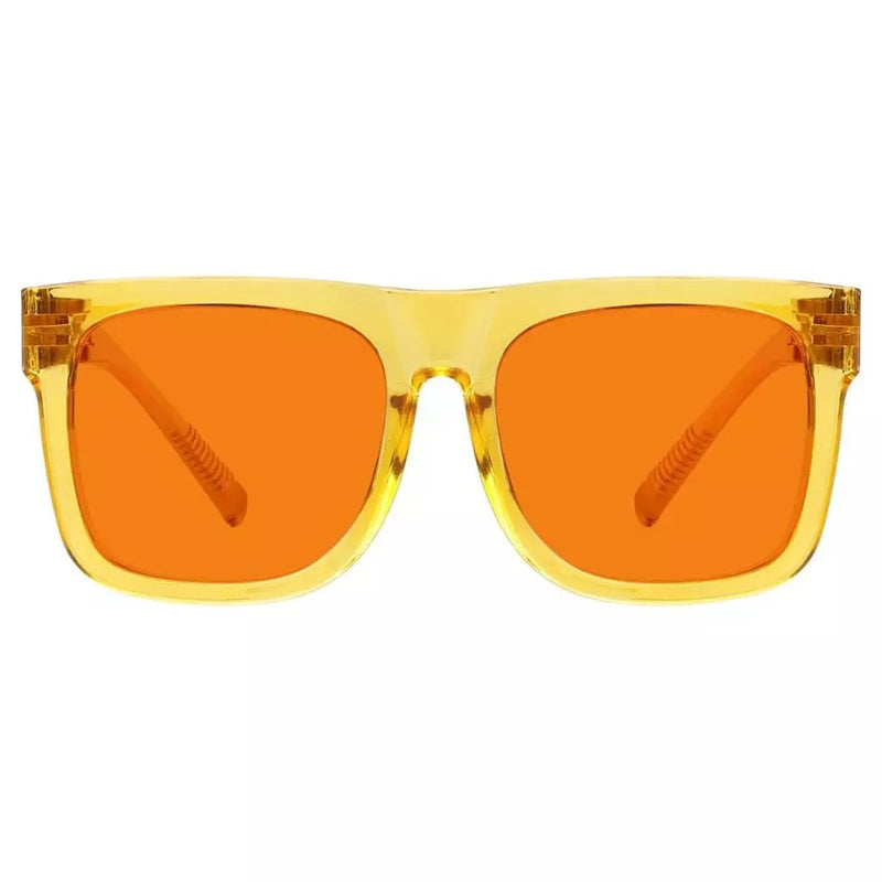 eyekeeper.com 100% Blue Light Blocking Orange Glasses Metalless Screwless Eyewear R2316-B98 Eyeglasses