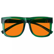 eyekeeper.com 100% Blue Light Blocking Orange Glasses Metalless Screwless Eyewear R2316-B98 Eyeglasses