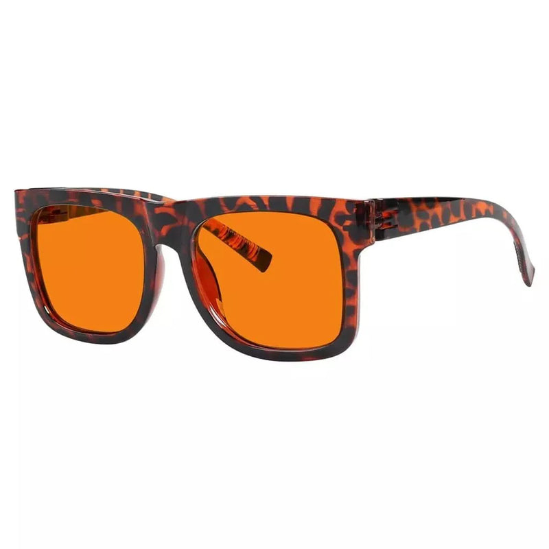 eyekeeper.com 100% Blue Light Blocking Orange Glasses Metalless Screwless Eyewear R2316-B98 Eyeglasses