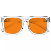 eyekeeper.com 100% Blue Light Blocking Orange Glasses Metalless Screwless Eyewear R2316-B98 Eyeglasses