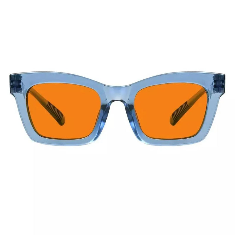 eyekeeper.com 100% Blue Light Blocking Orange Glasses Metalless Screwless R2308-B98 Eyeglasses