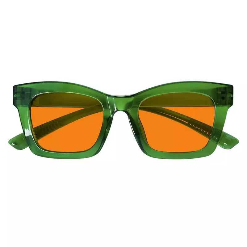 eyekeeper.com 100% Blue Light Blocking Orange Glasses Metalless Screwless R2308-B98 Eyeglasses