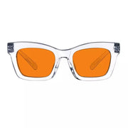 eyekeeper.com 100% Blue Light Blocking Orange Glasses Metalless Screwless R2308-B98 Eyeglasses