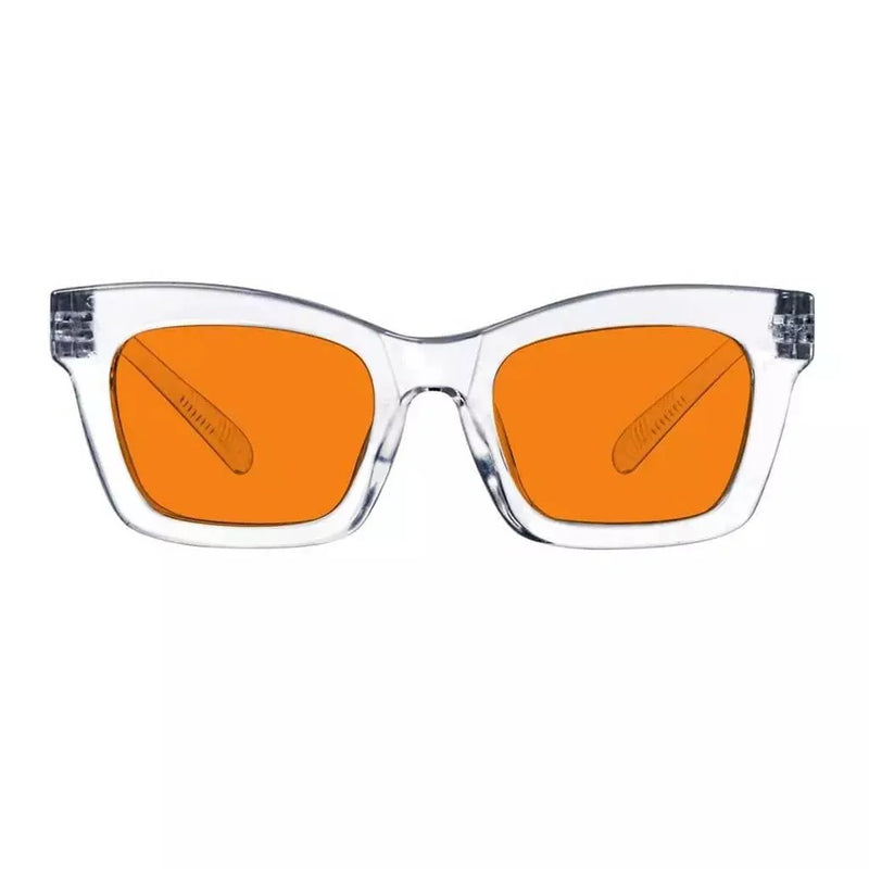 eyekeeper.com 100% Blue Light Blocking Orange Glasses Metalless Screwless R2308-B98 Eyeglasses