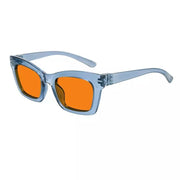 eyekeeper.com 100% Blue Light Blocking Orange Glasses Metalless Screwless R2308-B98 Eyeglasses