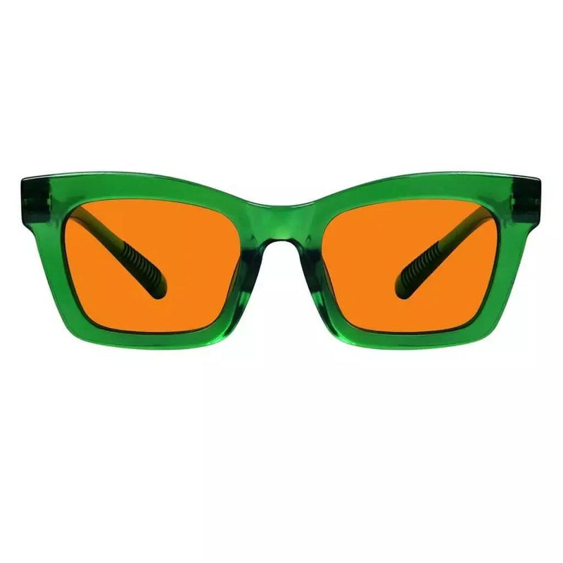 eyekeeper.com 100% Blue Light Blocking Orange Glasses Metalless Screwless R2308-B98 Eyeglasses