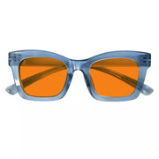 eyekeeper.com 100% Blue Light Blocking Orange Glasses Metalless Screwless R2308-B98 Eyeglasses