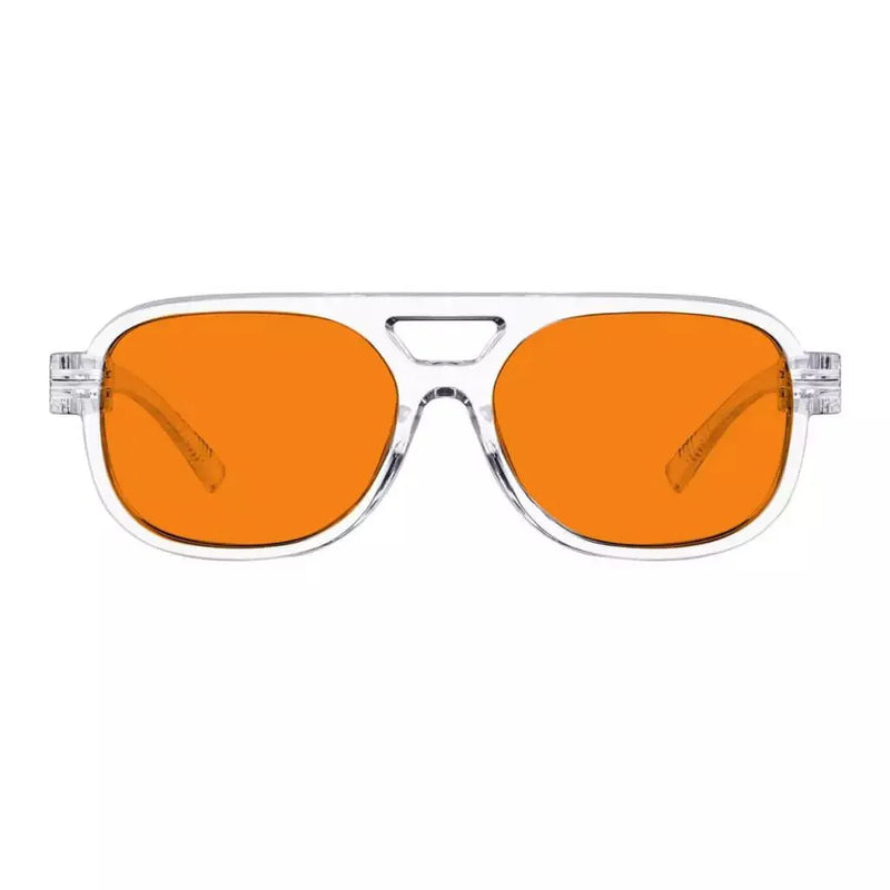 eyekeeper.com 100% Blue Light Blocking Orange Lens Metalless Eyeglasses R2515-B98 Eyeglasses