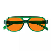 eyekeeper.com 100% Blue Light Blocking Orange Lens Metalless Eyeglasses R2515-B98 Eyeglasses
