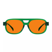 eyekeeper.com 100% Blue Light Blocking Orange Lens Metalless Eyeglasses R2515-B98 Eyeglasses