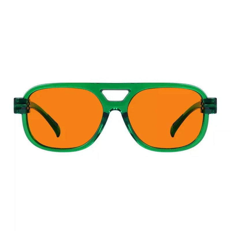 eyekeeper.com 100% Blue Light Blocking Orange Lens Metalless Eyeglasses R2515-B98 Eyeglasses