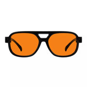 eyekeeper.com 100% Blue Light Blocking Orange Lens Metalless Eyeglasses R2515-B98 Eyeglasses