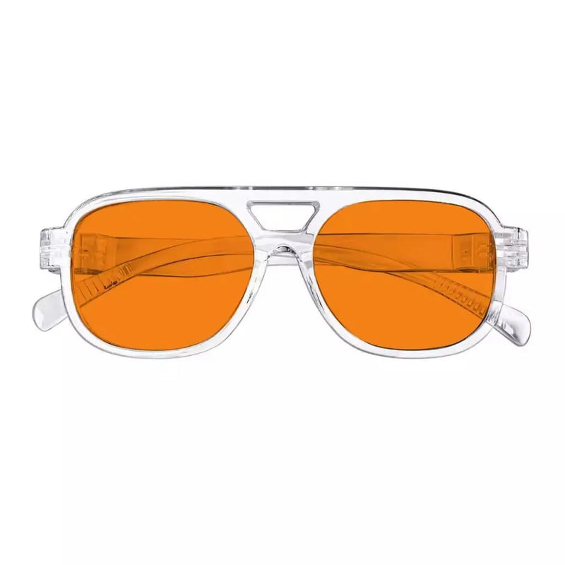 eyekeeper.com 100% Blue Light Blocking Orange Lens Metalless Eyeglasses R2515-B98 Eyeglasses