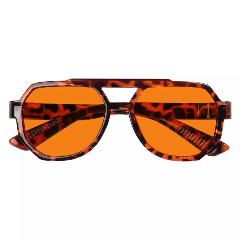 eyekeeper.com 100% Blue Light Blocking Orange Metalless Pilot Glasses NR2309-B98 Eyeglasses