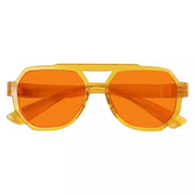 eyekeeper.com 100% Blue Light Blocking Orange Metalless Pilot Glasses NR2309-B98 Eyeglasses