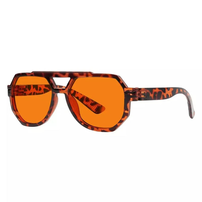 eyekeeper.com 100% Blue Light Blocking Orange Metalless Pilot Glasses NR2309-B98 Eyeglasses