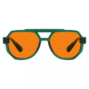 eyekeeper.com 100% Blue Light Blocking Orange Metalless Pilot Glasses NR2309-B98 Eyeglasses