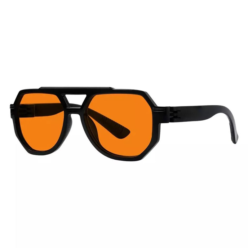 eyekeeper.com 100% Blue Light Blocking Orange Metalless Pilot Glasses NR2309-B98 Eyeglasses