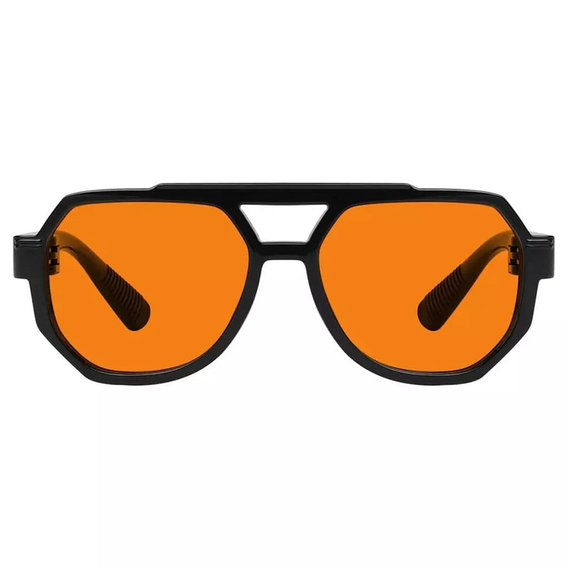eyekeeper.com 100% Blue Light Blocking Orange Metalless Pilot Glasses NR2309-B98 Eyeglasses