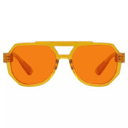 eyekeeper.com 100% Blue Light Blocking Orange Metalless Pilot Glasses NR2309-B98 Eyeglasses